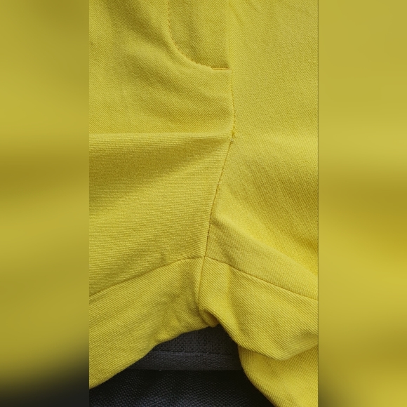 JOSEPH Gabardine Stretch Queen Cropped Trousers Yellow uk12 - Picture 9 of 16